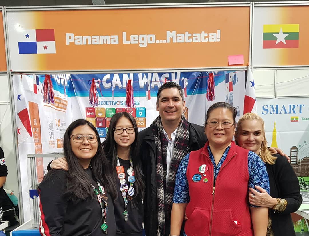 Cuanto orgullo ver a nuestros estudiantes dando lo mejor de ellos por dejar en alto a #Panamá