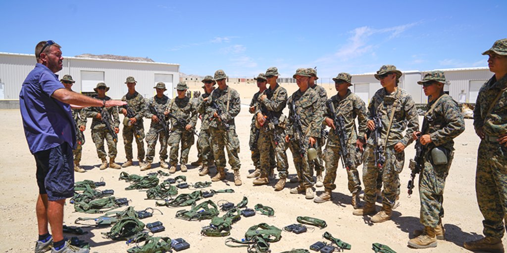 CubicCorp's tweet photo. #MarineCorpsBirthday  // Happy 244th Birthday @USMC. As the leader in providing performance-based training solutions focused on the mission readiness of our armed forces, we are proud to support you in improving your warfighting skills. #nexttraining #usmc #happybirthdaymarines https://t.co/QxFsNgm2fa