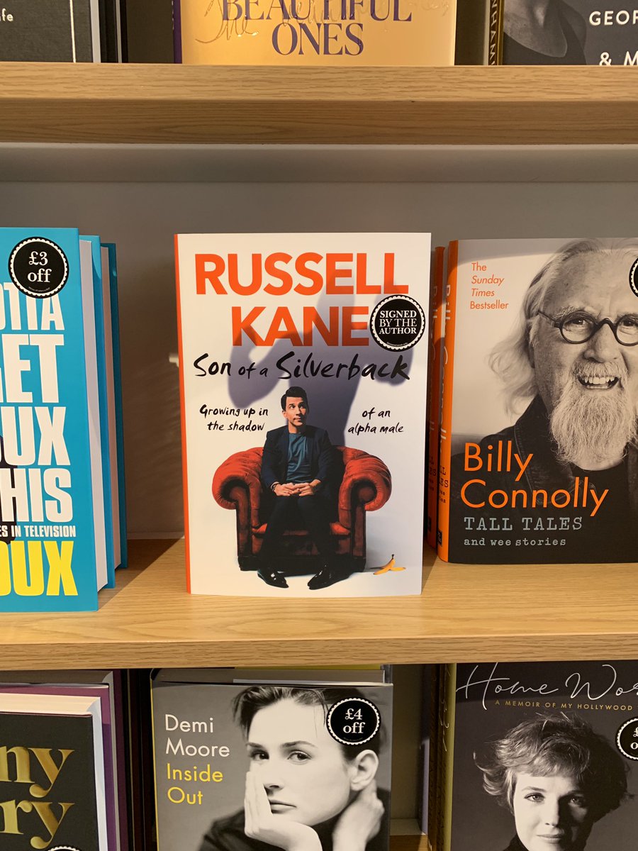 BhamWaterstones's tweet photo. Thanks to @Russell_Kane and everyone who came to our event!
We have signed copies of #SonOfASilverback on the Ground Floor for those who weren't able to make it. Pop in to get a copy or call the shop to reserve one! ๐ ๐ https://t.co/fcuKHm2aoe