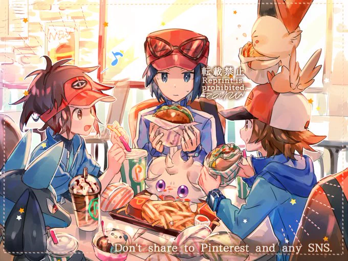 カルムジャンクフード食べたことなさそう🍔(偏見) 