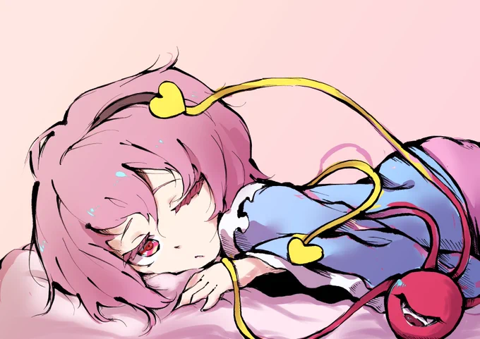 #深夜の真剣お絵描き60分一本勝負
さとりさま(+20m) 