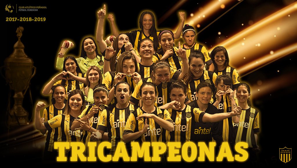 FemeninoCAP's tweet photo. Peñarol Campeón! https://t.co/mG2YUECwoS