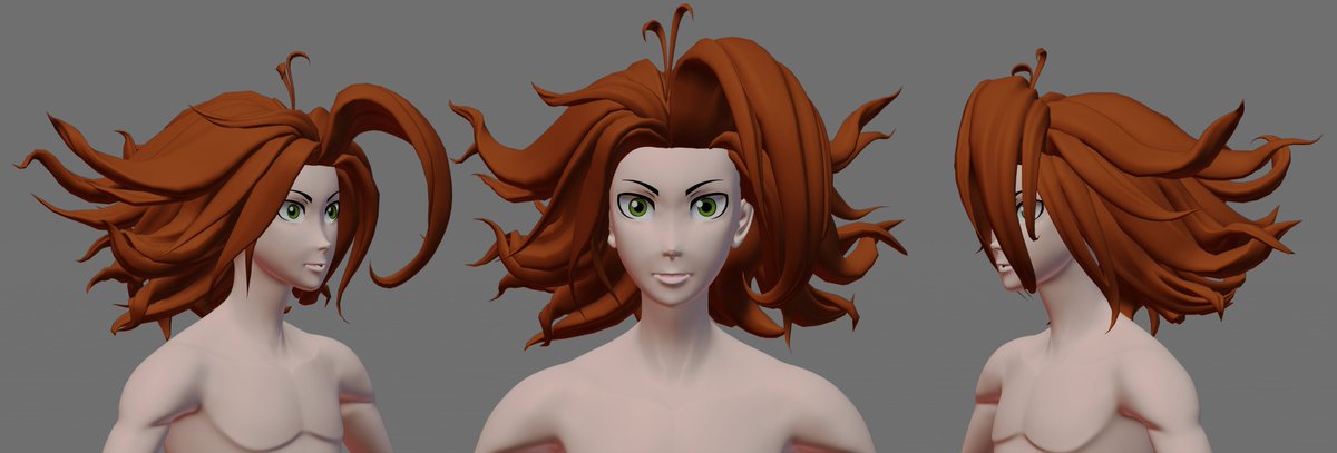 AllanFoxlau's tweet photo. Hair modeling and retopology of
Heric Gardner Lilrian
concept by @Erisdraw3D
modelling by @AllanFoxlau
#blender #b3d #indiegame #gameindie #gamedev #HoS #Heartofsphere #Unreal https://t.co/HFmhaEALcV