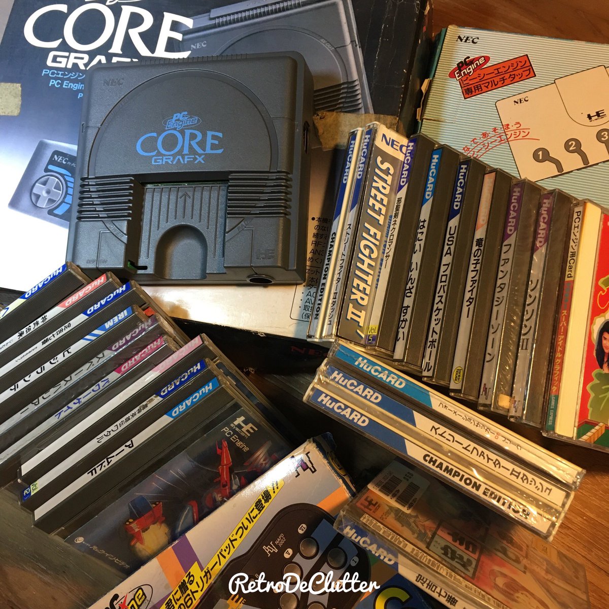 RetroDeClutter's tweet photo. Next collection of mine going for sale soon... again in lot!
.
#pcengine #pcenginecoregrafx #hucard #necpcengine #turbografx16 #turbografx #turbografxcd #pcenginesupergrafx #retrogaming #retrogames #retrogamer #retrogameroom #classicgaming #classicgames #RetroGameSearch https://t.co/xPuhFac5pS