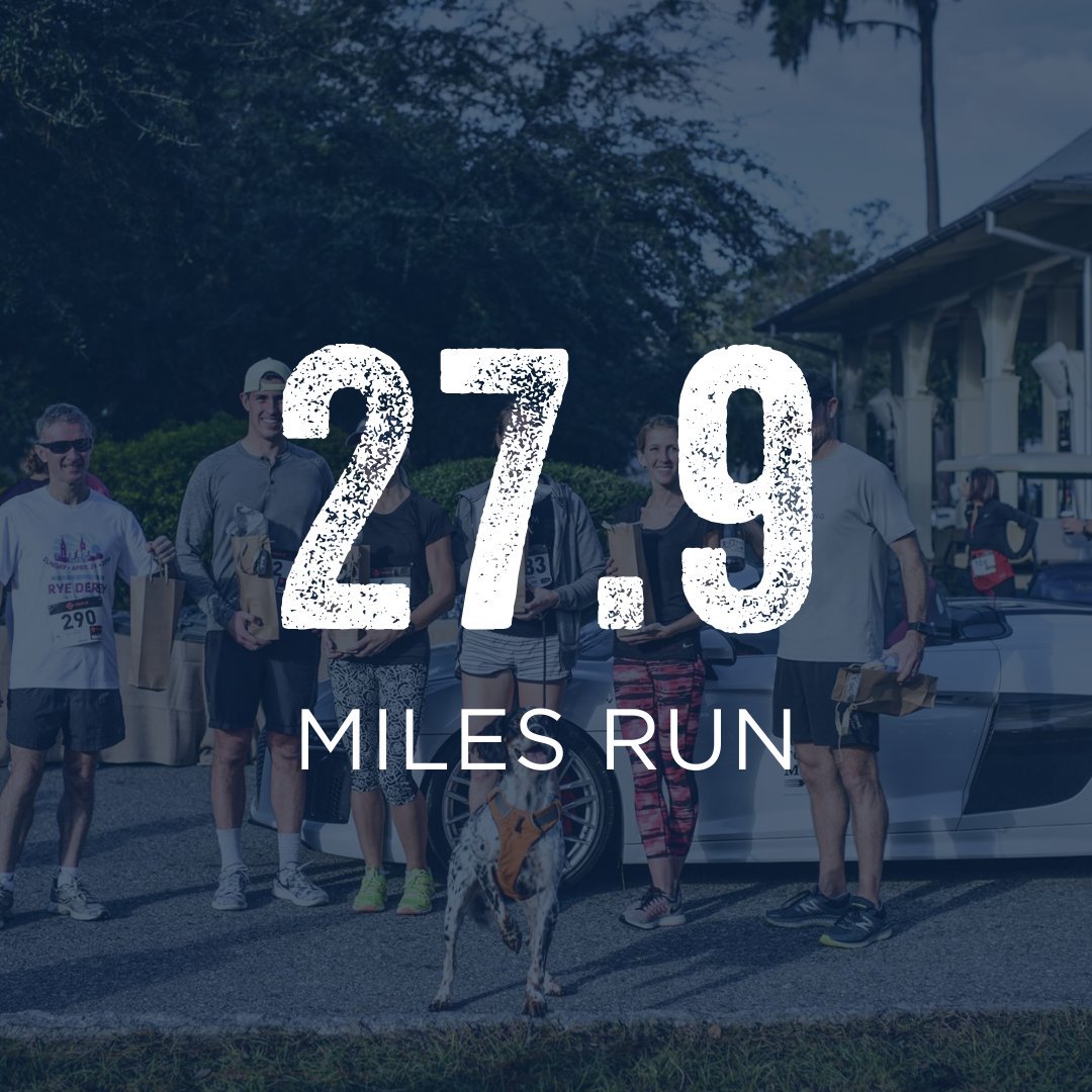 MTYM Hair of the Dog runners have run just over a marathon in 9 years. We’ll drink (a Bloody Mary) to that!