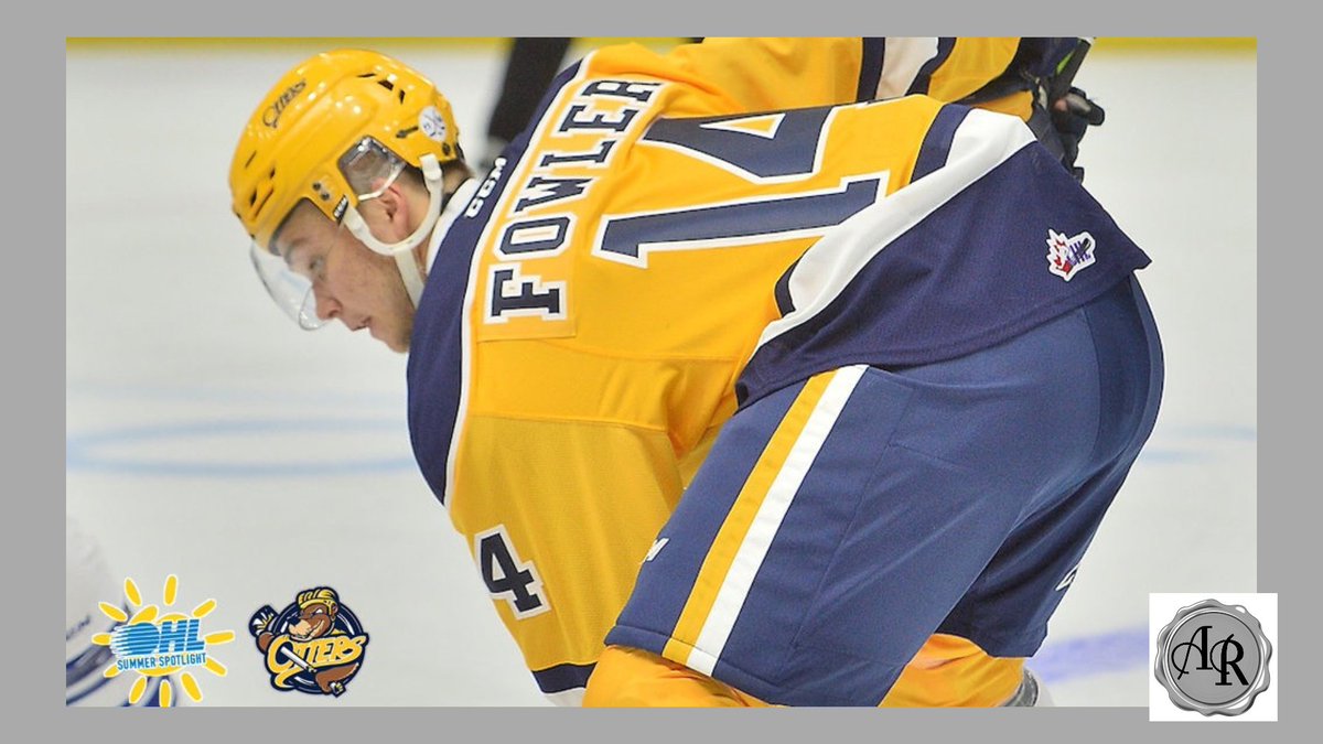 Sold85's tweet image. It is hard to believe I use to sponsor this unbelievable player in GK hockey #ygk Hayden Fowler is NHL draft eligible this year and he is putting together one hell of a season. I suspect he will climb the draft rankings so stay tuned! #haydenfowler #erieotters #ohl #givingback