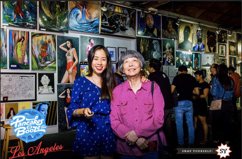 joannejchew's tweet photo. That’s a wrap on Day 2 of #PancakesandBoozeLA !
🎨
https://t.co/9SYPNsELB9
#PancakesAndBoozeLA #PancakesAndBooze #DTLA #ArtShow #Art #Artists #DTLAArtsDistrict #JoanneJCArtist #SnapYourself #Lot613 #ArtGallery #Werk #originalart #contemporaryart #aboutlastnight https://t.co/hpWe57hKDG