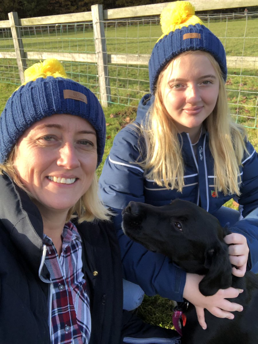 clarembooth's tweet photo. #readytoramble for #pudsey @BBCCiN @BBCCountryfile in our lovely countryfile CiN hats https://t.co/in3rTbLWSg