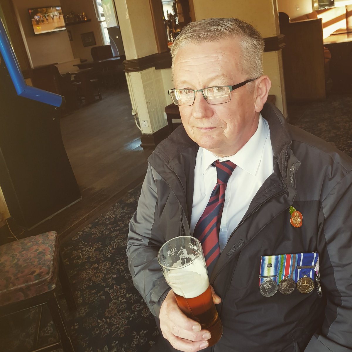 Forever my hero #RemembranceSunday #RemembranceDay2019 #welldeservedpint