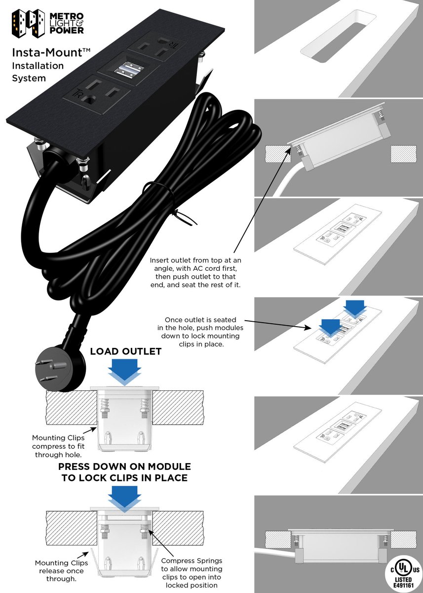 Installation in one *click*! Come see our Insta-Mount™ system at BDNY and see how simple plug and play can be. fal.cn/350ik