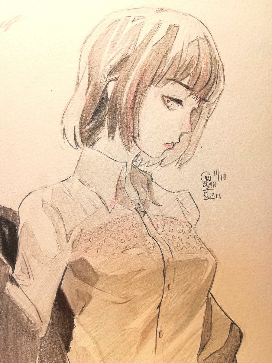 スミローさんのツイート 女の子 アナログ 鉛筆 落書き 東京喰種 模写 東京喰種re ヒナミ Art 絵を描く人々 イラスト好きさんと繋がりたい 絵描きさんと繫がりたい 笛口雛実 スミロー翔純 Pixiv T Co Rpjtbxlimh T Co Azxow035fs