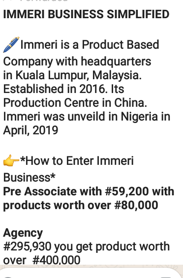 Immeri2's tweet photo. Immeri is the best #MLMNigeria https://t.co/XqS0iU1kTz