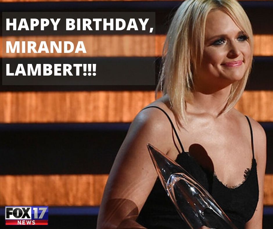 Sending out Happy Birthday wishes to country superstar Miranda Lambert!

What\s your favorite song of hers? 