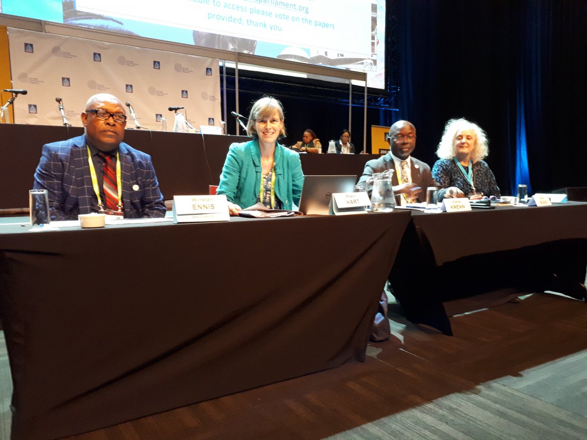 RobinHart_DP's tweet photo. Great examples of Mayors as drivers of #climatereadycities #GPMSummit2019 Durban
Thanks @KobieBrand @CharlesKwenin &amp; Winston Ennis Kingston https://t.co/OkspUNP68j
