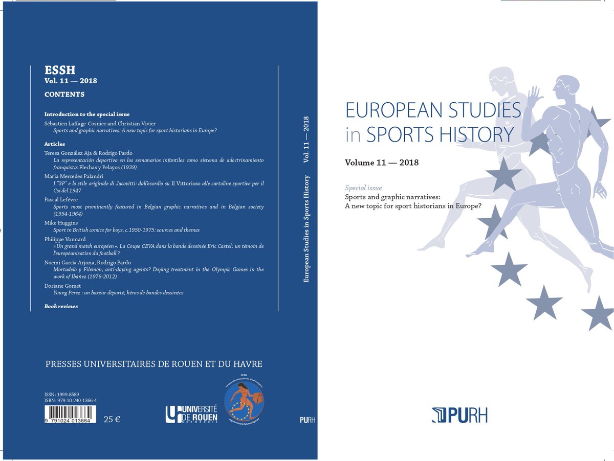 'Sports and Graphic Narratives. A New Topic for Sport Historians in Europe?' New special issue from European Studies in Sports History journal lcdpu.fr/livre/?GCOI=27… @ceshSportHist @SFHistoireSport @BritSportHisSoc @ICSHC @ISHPES @AssoACBD @SportLitAssoc @cssorg @kleinalexandre