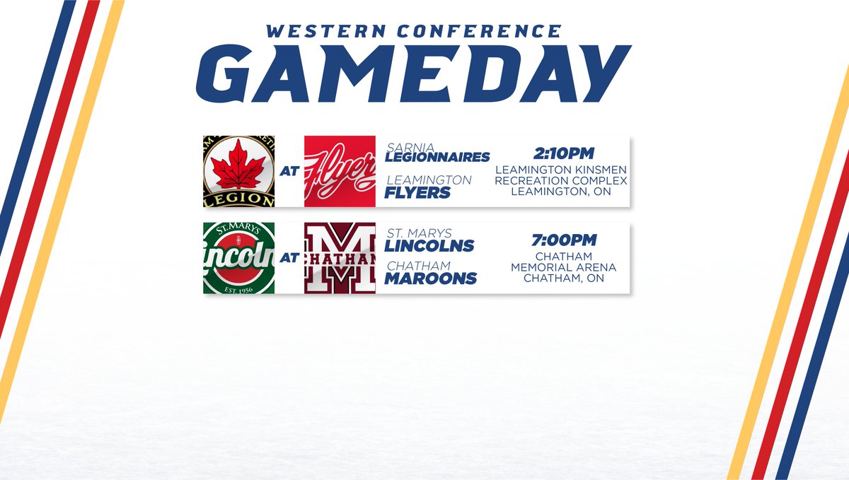 GOHLHockey's tweet photo. Two games in the West today!
#SARvsLEA
#STMvsCHA https://t.co/ZJwM3WfB0a
