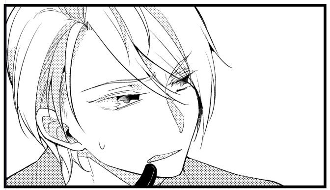 不機嫌なひと(ちょうぎ) 