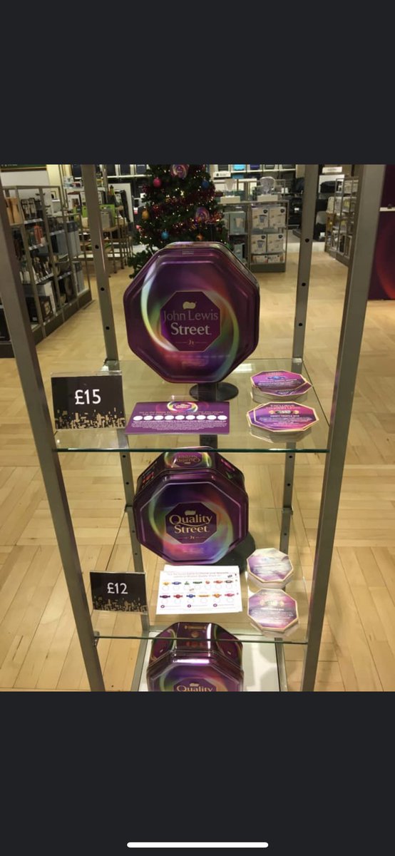 Some brilliant marketing at John Lewis in readiness for the festive season! Fill your own pick and mix and then get a customised label. Great example of relationship marketing! <a href="/BtecKsab/">KSAB_BTEC</a>