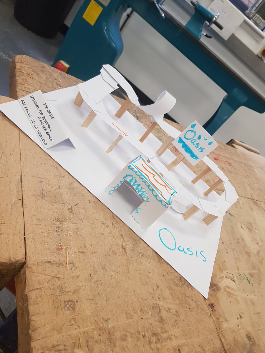 LgsTechnical's tweet photo. 'Oasis' by Jake and Holly #S3Rollercoasters #design #modelmaking https://t.co/Rk52VeSO3C