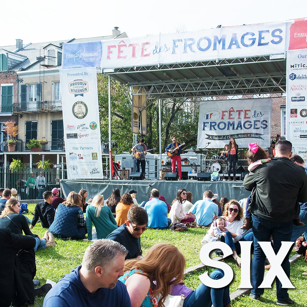 nolacheesefest's tweet photo. Six more days! We can taste it already 🧀 #NOLACheeseFest https://t.co/bVS2n7Qf3S