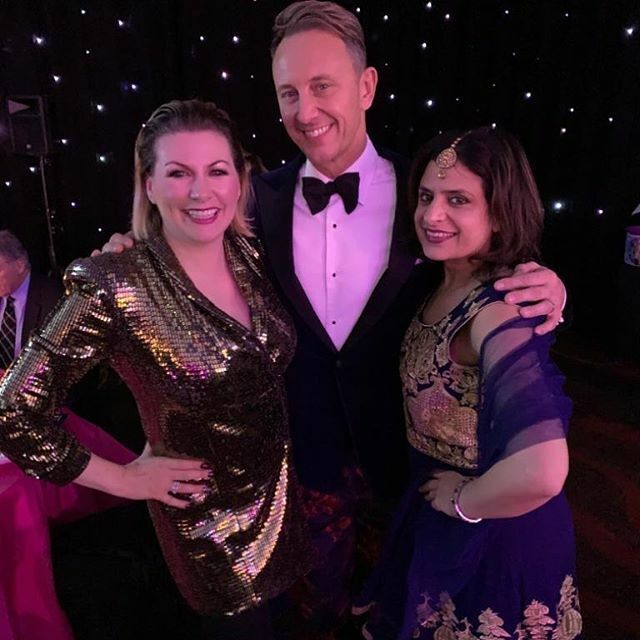 RajGillJourno's tweet photo. Strictly! πβ€οΈπππ₯πΎ #scprancing #sbhscotland #glitterball #strictly #celebs #mrjustfabulous @bbcstrictly #charity #scottish #scotland #glasgow #hilton #glam #glitter #blacktie #dancing #entertainment #fundraising #wow https://t.co/xL08Gunu9W https://t.co/iix9qBKI1C