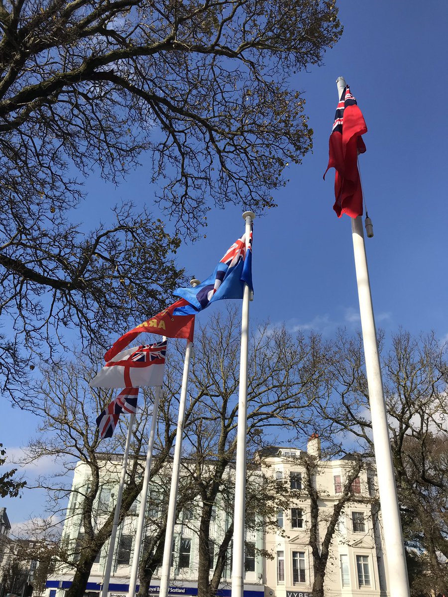 Our chair, Billie, attended the Remembrance Sunday service at the Old Steine this morning to lay wreaths on behalf of the LGBTQ+ community. #RemembranceSunday #Brighton #LGBTQplus #WeWillRememberThem