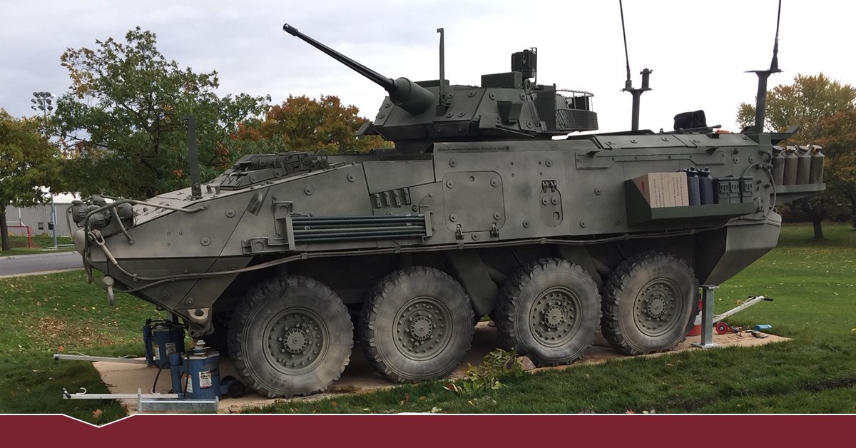 Canada_Company's tweet photo. We’re pleased to announce that Kingston will be unveiling a LAV III Monument tomorrow! These memorials recognize the sacrifices made by our troops in Afghanistan. 

Join us Monday at 1:30pm at 13 General Crerar Cres. for the ceremony!

More information: https://t.co/67AbGpkbPn https://t.co/fVpmgYXbUw