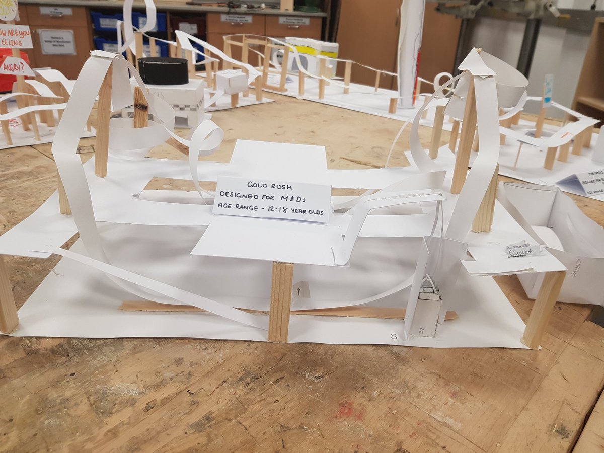 LgsTechnical's tweet photo. 'Gold Rush' by Callum M and Danny.
#S3rollercoasters #design #modelmaking https://t.co/Q7hEzSdNVs