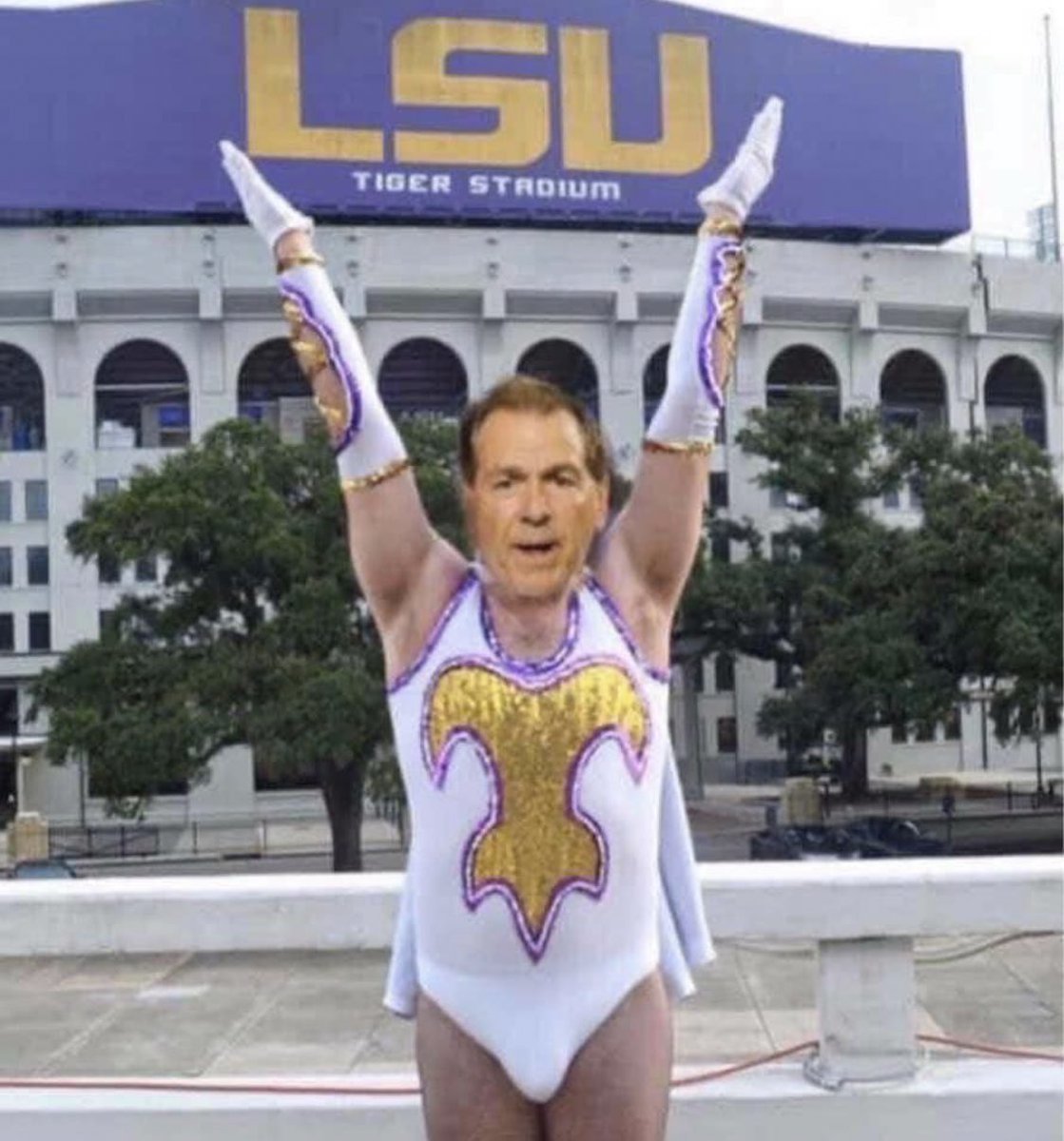 MaryNO_Jane's tweet photo. Good morning #LSUvsBAMA https://t.co/O147vWJWa1