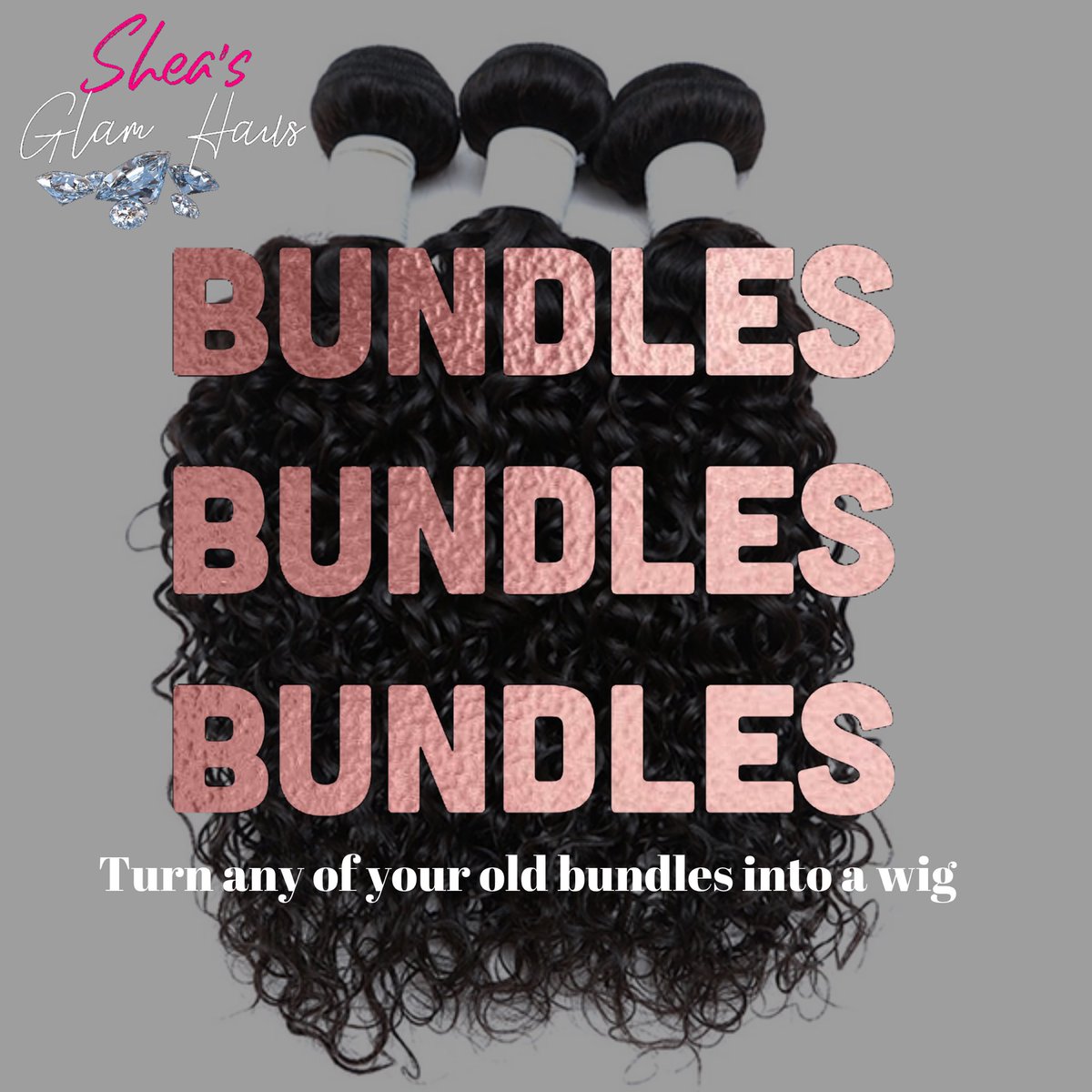 SheasGlamHaus's tweet image. Got old bundles sitting at home?  Why not turn them into a wig🤷🏽‍♀️

Wig construction services start at $100 (closure,frontal, 360, &amp;amp; Wig hats available for construction)
 ✨Click link in bio ➶ to have your next wig constructed 
#wighats #bundledeals #machinemadewigs #bowiestate
