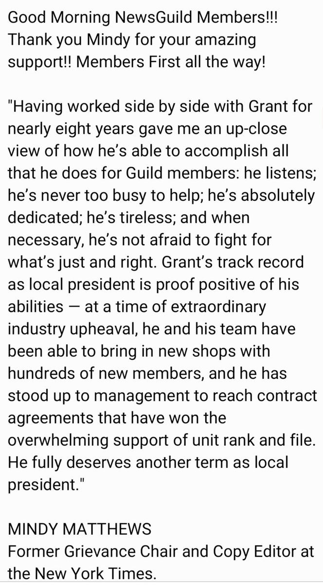 NewsguildP's tweet image. #membersfirst #newsguildstrong #gotv ✊🏼✊🏼✊🏼