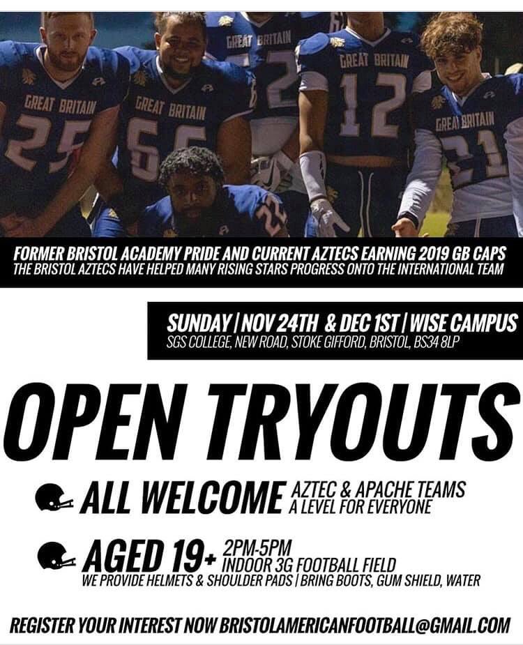 Bristol Football Rookie Days are coming!!