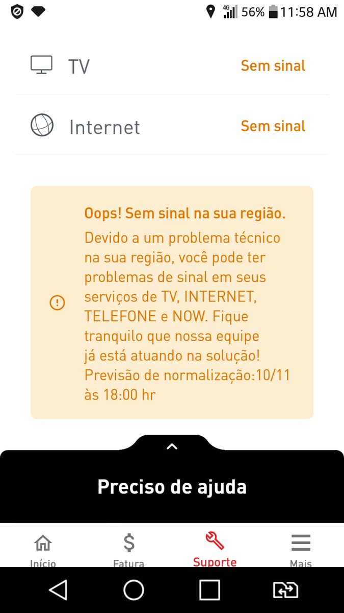 Silvio_Menezs's tweet image. Há exatamente 2 dias obtendo a mesma resposta, trabalhos atrasados, estudos da faculdade prejudicados, não assinem absolutamente nada da @ClaroBrasil 😡❗#NetClaro #Claro.