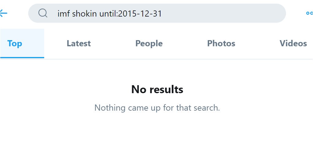 17/ while IMF appears in 2016 as one of Biden's "western allies" in opposition to Shokin, there are ZERO mentions of IMF and Shokin together in calendar 2015 https://twitter.com/search?lang=en&q=imf%20shokin%20until%3A2015-12-31&src=typed_query