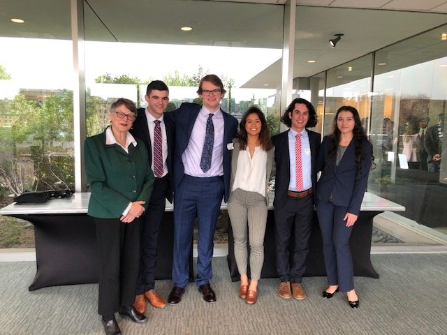 UVMecon's tweet photo. Congrats to the #UVMecon #FedChallenge on great work this weekend representing @UVMcas in Boston! 👏👏👏👏 

L to R: @JaneKnodell, John Zanin, Ryan Davidson, Sam Meneses, Nick Schneck, and Courtney Brady

WAY TO GO! 🎉🎉🎉 https://t.co/wG7XUmvC0d