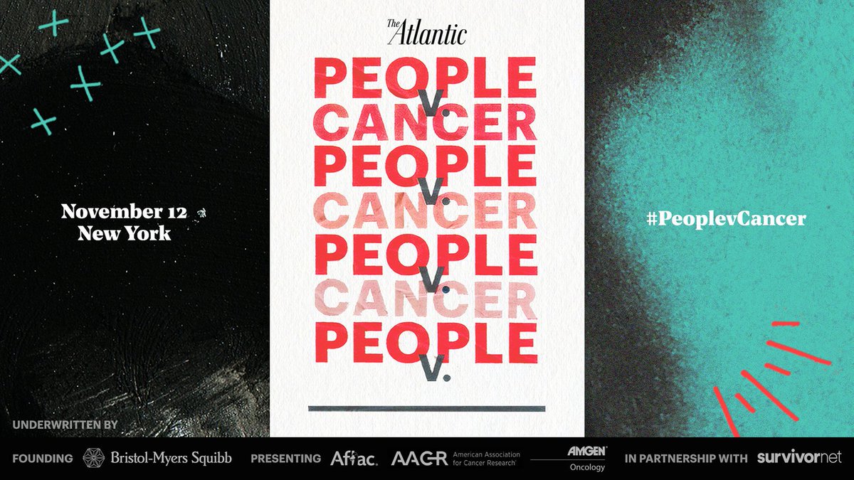 AtlanticLIVE's tweet photo. There are only two days until #PeopleVCancer underwritten by @bmsnews, @aflac, @AACR, + @Amgen, + hosted in collaboration with @SurvivorNetTeam, but you can still RSVP to attend in NYC. Learn more and register today: https://t.co/aY8RzTH4rl https://t.co/17dLwil6Zw