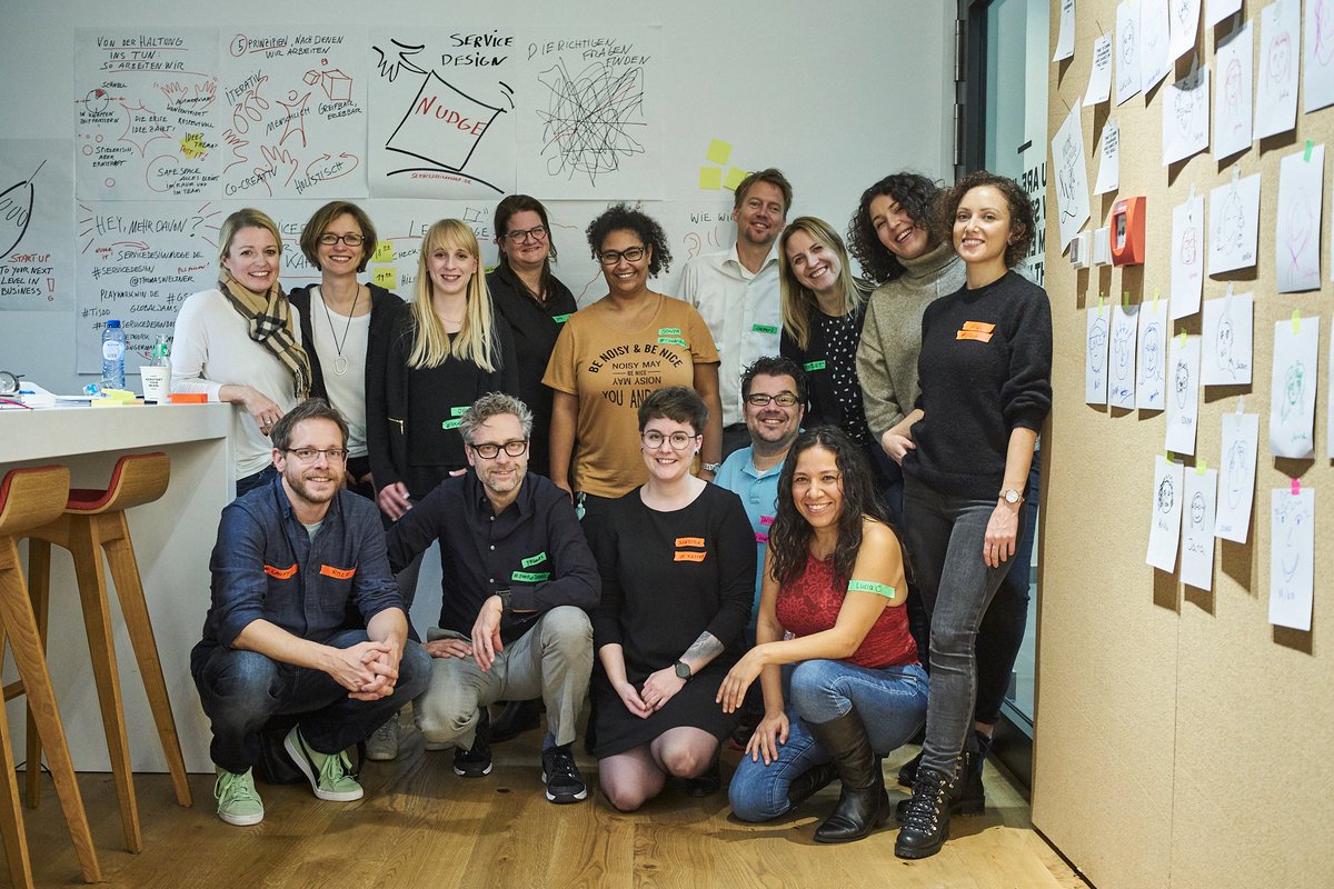 we nudged it! linkedin.com/posts/thomas-w… #servicedesign basics in my 3h-workshop-format:  #designingwith #servicedesign #appliedimprov #humancentreddesign #designthinking #ideation #creativity #cx #teambuilding #cocreation #servicedesignbt