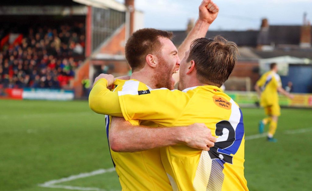 altrinchamfc's tweet photo. Upset? What upset?

The FA Cup is what we do. https://t.co/OsHpCnhgXd