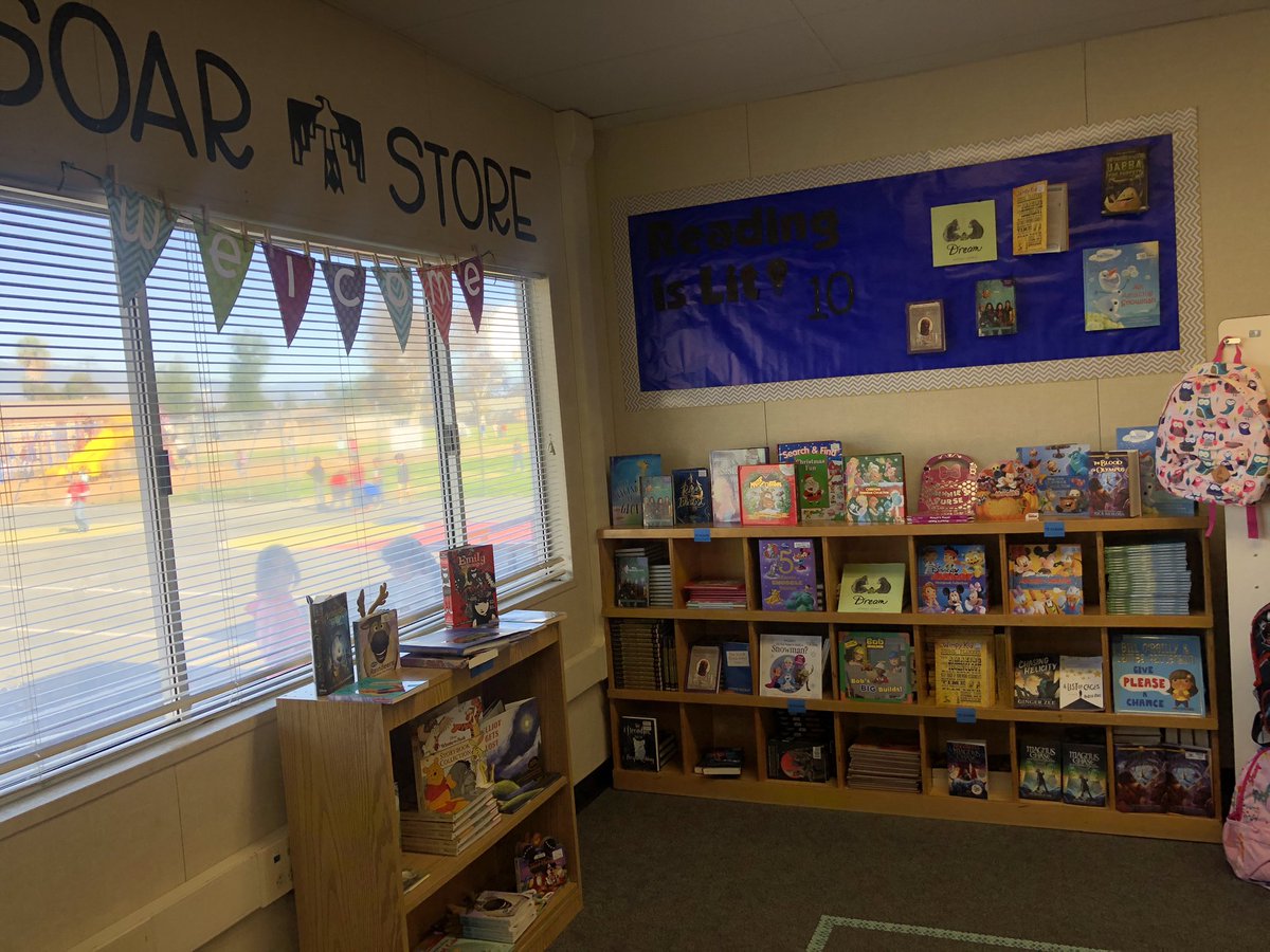 Our SOAR store was open on Friday!  Check out all of our SOARing Thunderbirds spending their red tickets on earned rewards!