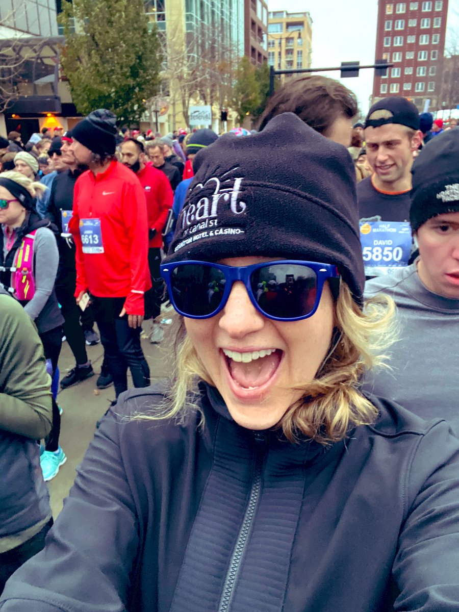 nicolegulatz's tweet photo. 13.1 non-record breaking but fun miles at the #MadisonMarathon this morning! https://t.co/qazNVNoFYE