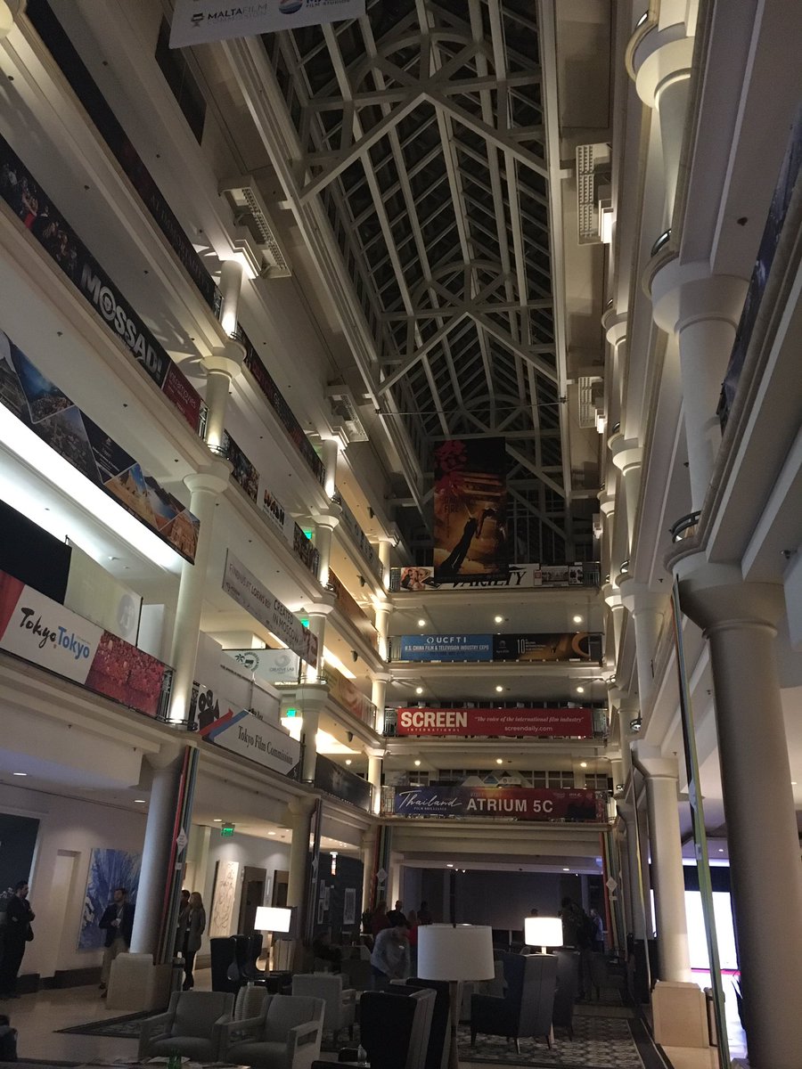 Back to #AFM2019 today. So busy with meetings yesterday all I have to show is this pic I took before the day started!