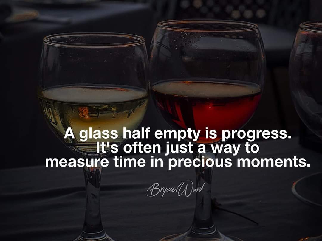 bkward615's tweet photo. A glass half empty. Perspective. In the middle of deep conversation with a beautiful mind? Partway through a book next to the fire? Sitting in silence with your favorite soul?Yeah, I'm a glass half empty kind of guy. 🍷 https://t.co/mMwRvqSs2f
