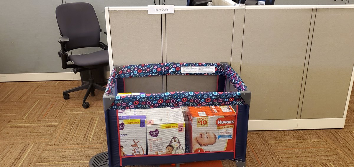 First count for the Diaper Drive for Mountain Home Montana. Team Jason is in the lead with 1168 diapers with Team Doris a close second at 740. #makingadifference
#lifeatatt
#proud2bYoung
#techcaretweets
#diapersfordays