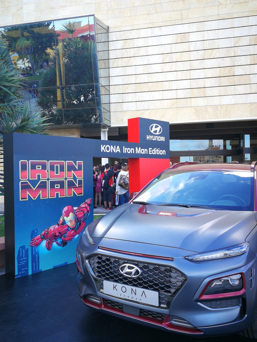 LuzmaFalcon's tweet photo. Oh my God! #konaironmanedition #infecar #comiccan #LasPalmas #IronMan 😍 https://t.co/fCqEMjdxWs