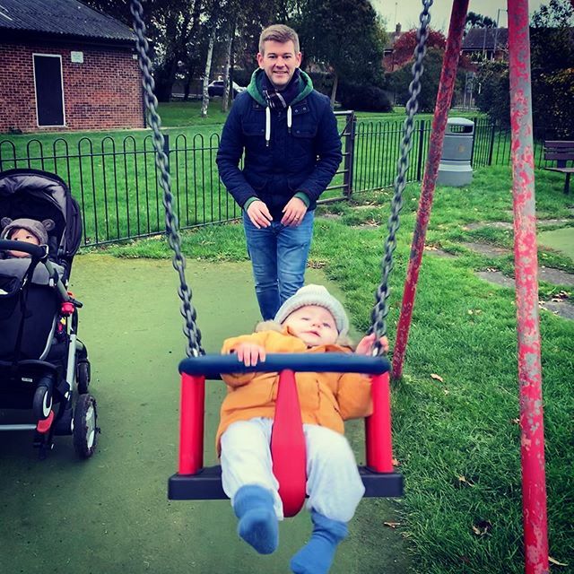 rpcarts's tweet photo. When Daddy gets carried away with the swings! #livingontheedge #whiteknuckle 😬 https://t.co/y5yMaZr7Ph https://t.co/HTViZXOnSz