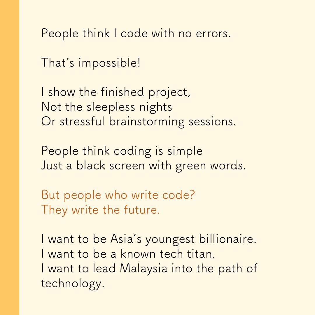 16. 16. Roshen Maghhan  @roshenmaghhan is a computer programmer that has tinkered with many projects he created himself! This includes his own AI he named Caroline!