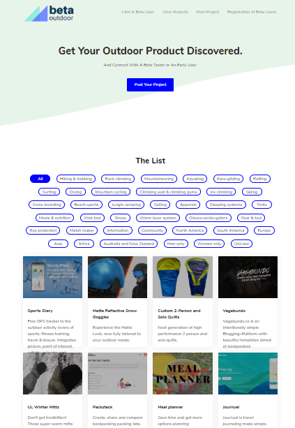 CoDealify's tweet image. #betaoutdoor #outdoorproducts #betatesting #earlyadopter #adventureproducts

buff.ly/36ThgOY