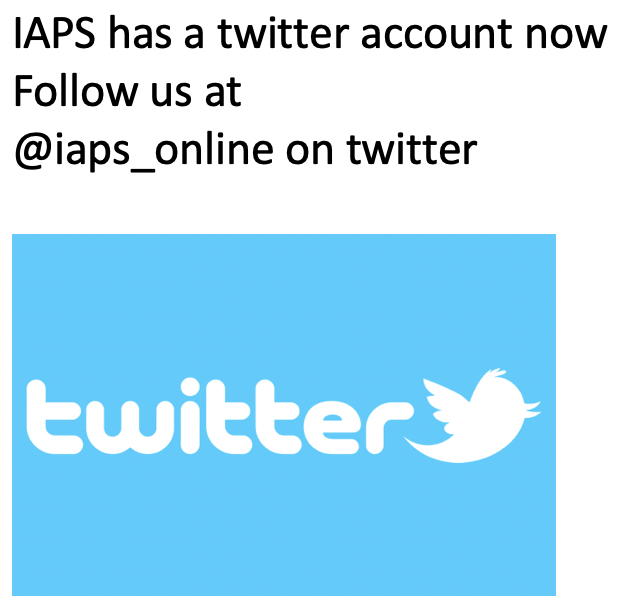 IAPS (@iaps_online) on Twitter photo 