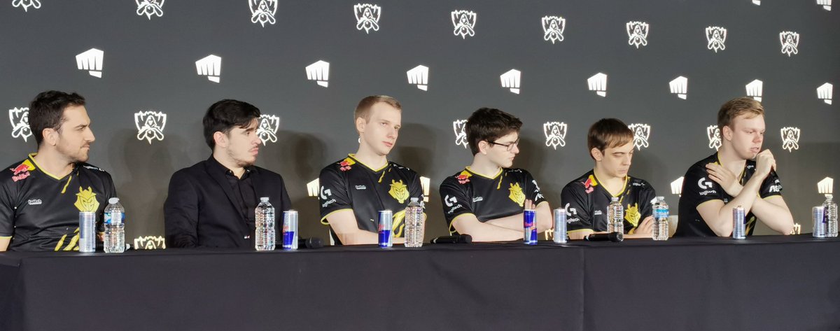 RemiPatay's tweet photo. Des questions à leur poser ?
#Worlds2019
@G2esports https://t.co/GhCS3YF8k8