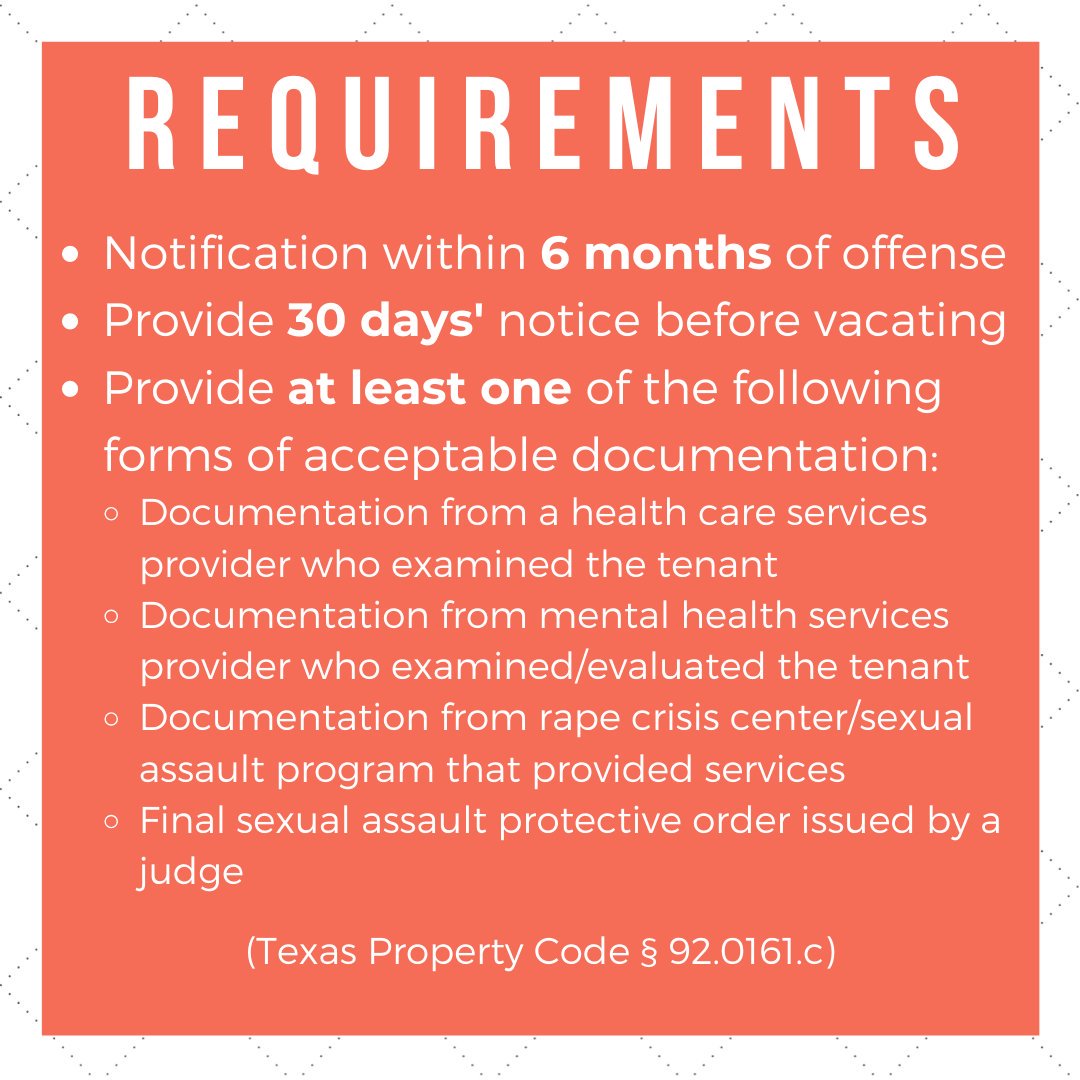 ItsOnUsBU's tweet photo. Two out of three Baylor students live off campus and may not know that they have protections under Texas law in certain circumstances. Here are the basics on lease terminations in the State of Texas and important related resources. https://t.co/uGKkvQFuGd